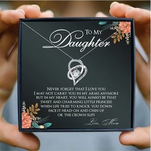 Daughter Necklace, Daughter Christmas Gift, Daughter Birthday Gift